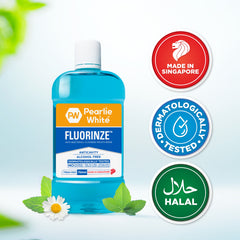Pearlie White Fluorinze Fluoride Mouth Rinse 750ml