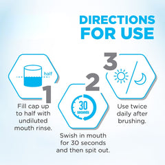 Pearlie White Fluorinze Fluoride Mouth Rinse 750ml