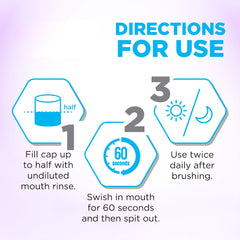 Pearlie White Fluorinze Fluoride Mouth Rinse 750ml
