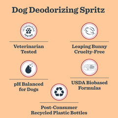 Dog Deodorizing Spritz White Peach 236ml