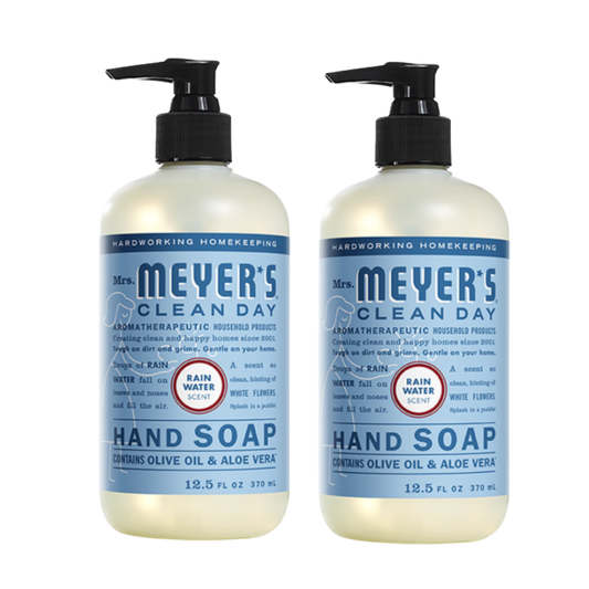 Liquid Hand Soap Rain Water 370ml x 2
